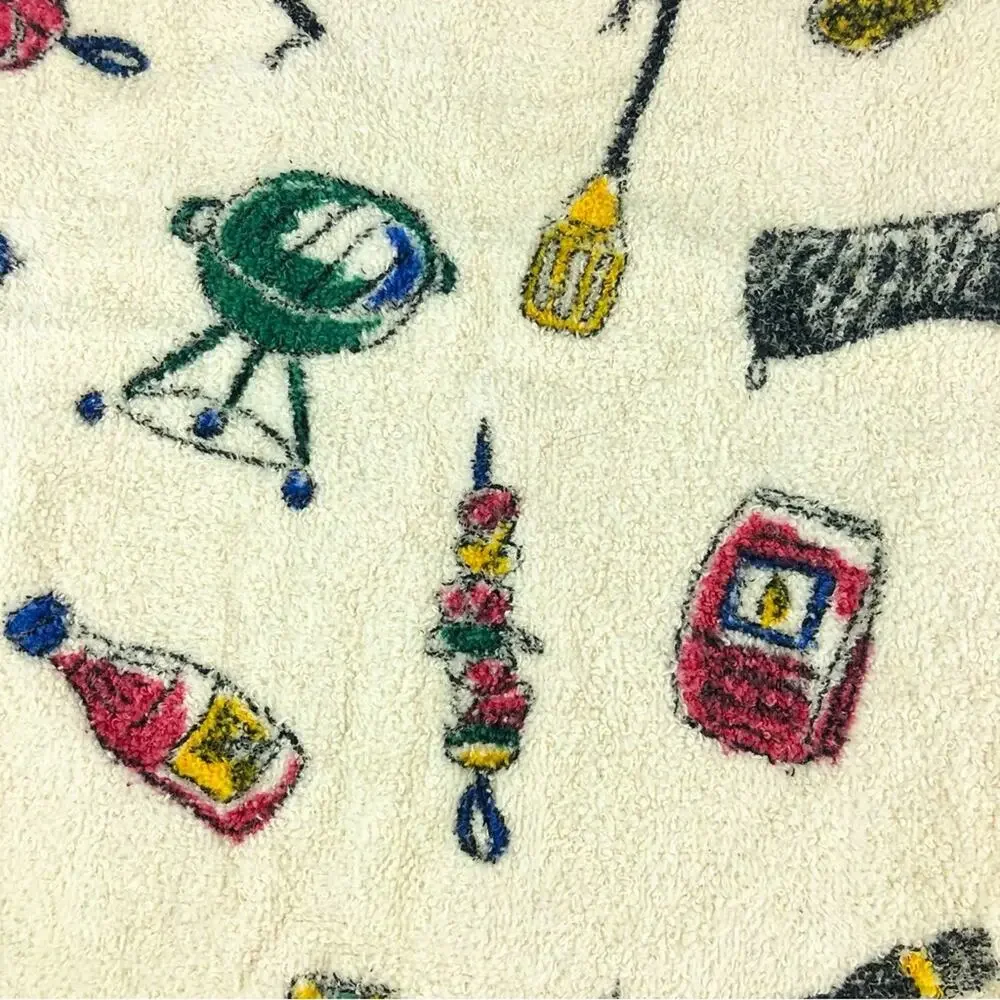 Vintage Grill Out Hand Towel